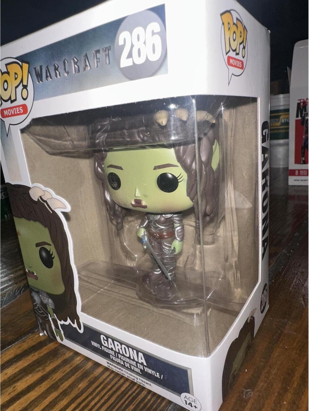 Funko Pop! Movies Warcraft Garona #286 Vinyl Figure in Box